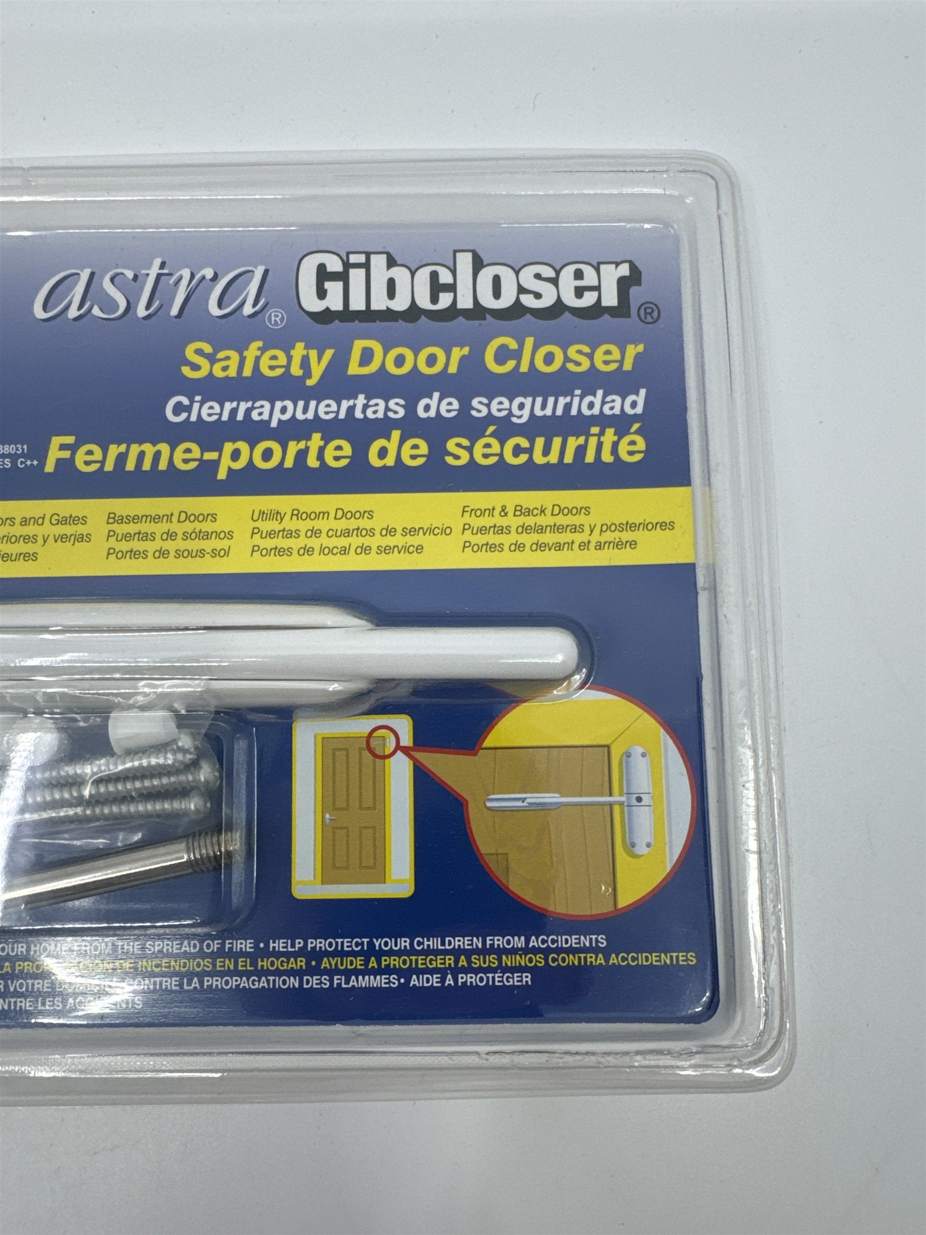 Astra Gibcloser Safety Door Closer Prime Line Safety Door Closer New In Package