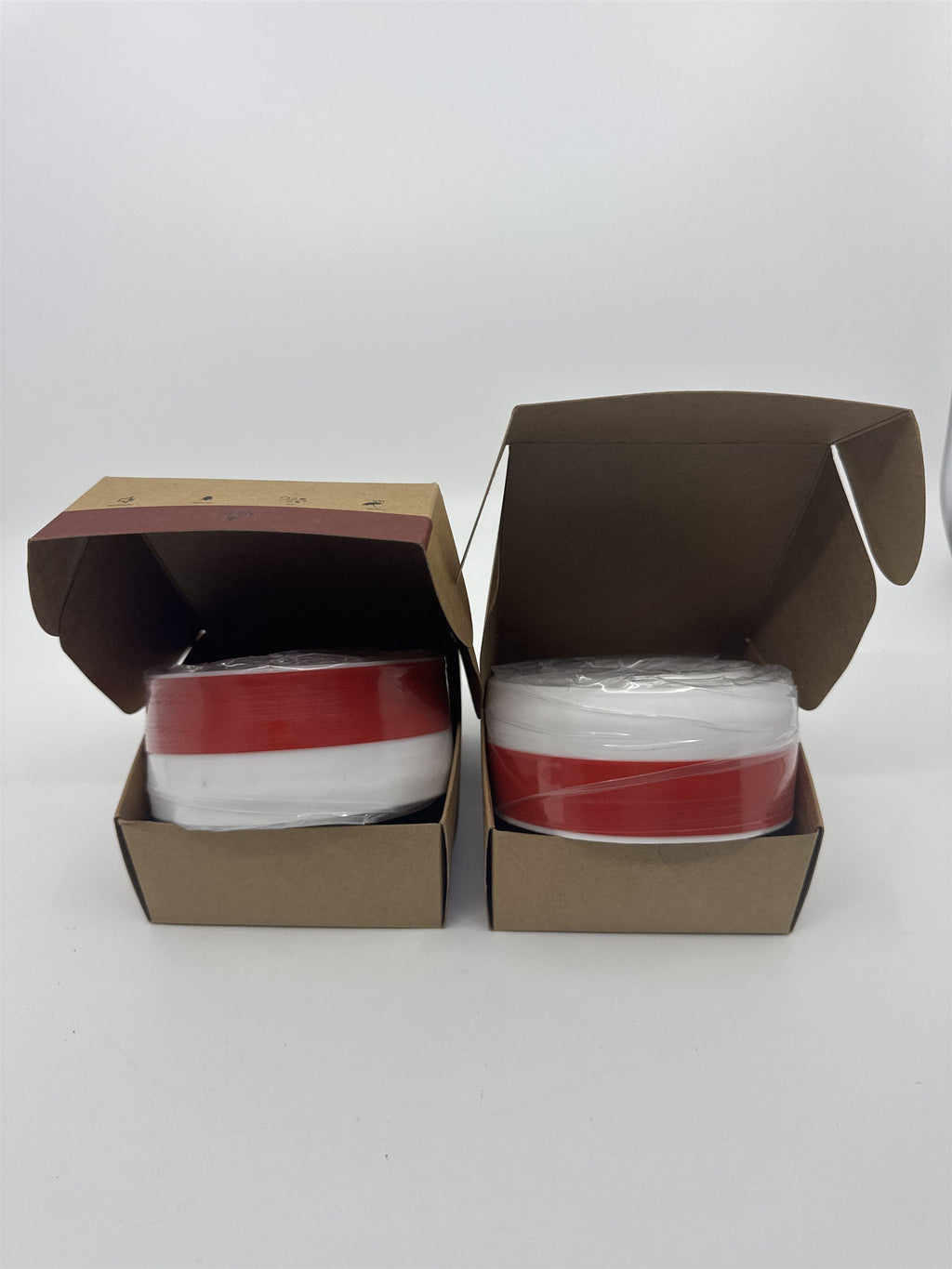 Set of Two White Weather Stripping 2" Width x 47' Length