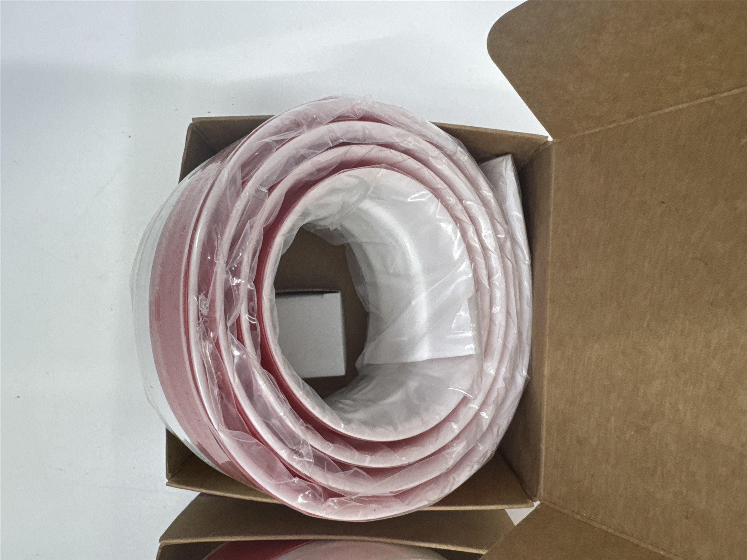 Set of Two White Weather Stripping 2" Width x 47' Length