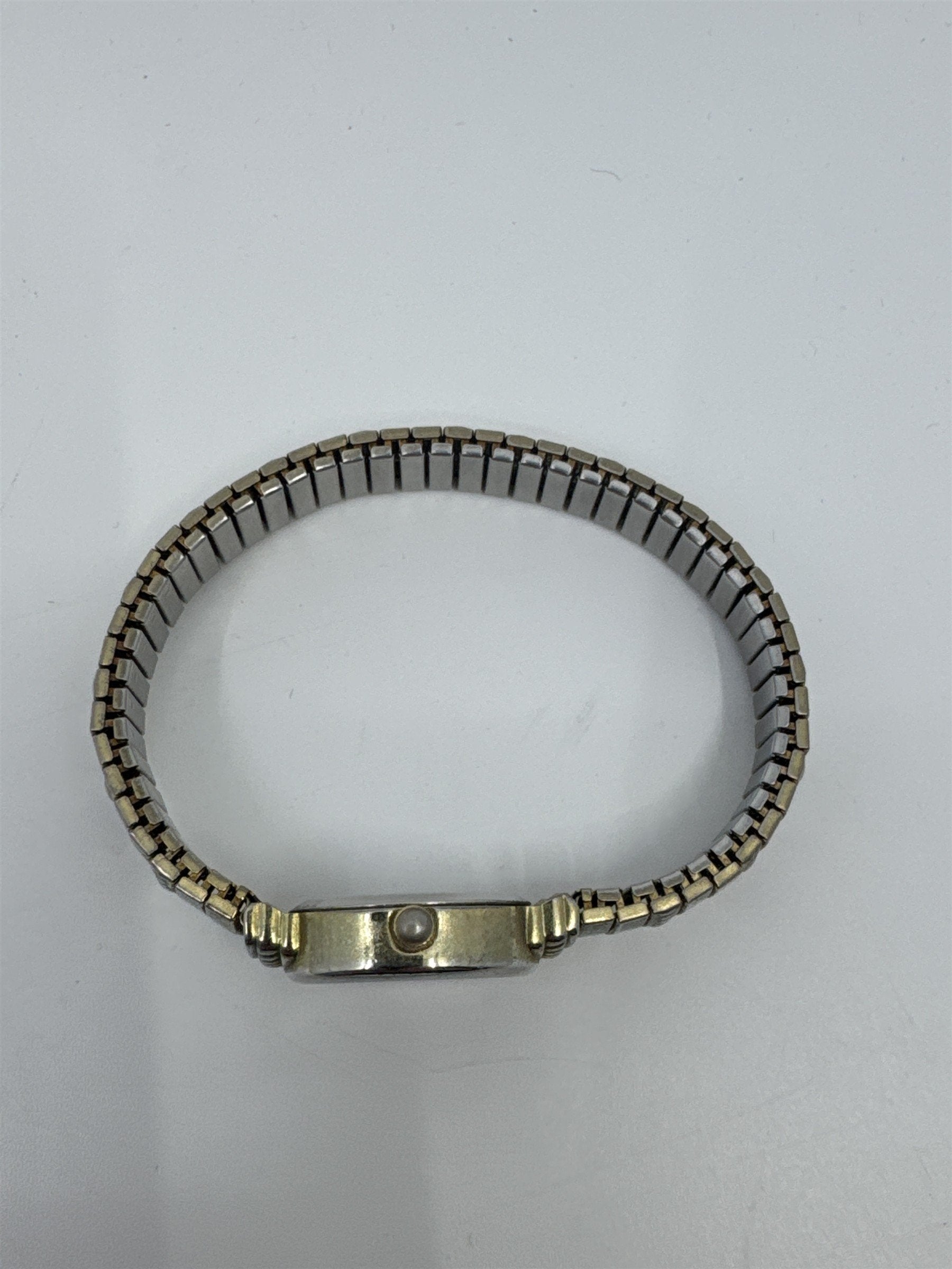 Women's Stainless Steel Caseback Japan Movement Base Stretch Watch