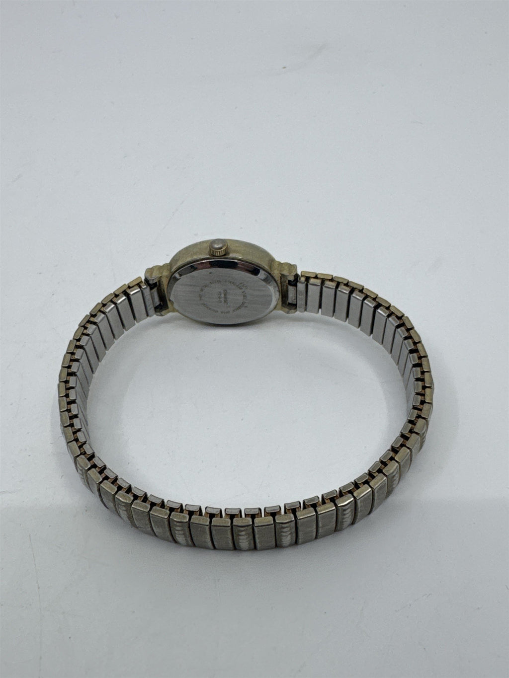 Women's Stainless Steel Caseback Japan Movement Base Stretch Watch