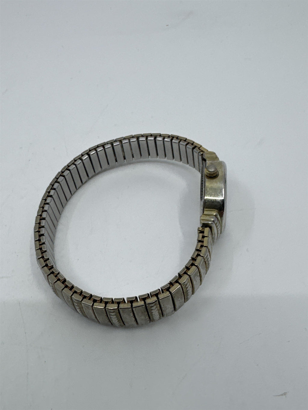 Women's Stainless Steel Caseback Japan Movement Base Stretch Watch