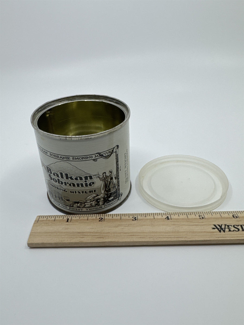 Vintage Balkan Sobrane Smoking Mixture Tobacco Smoking Empty Tobacco Tin