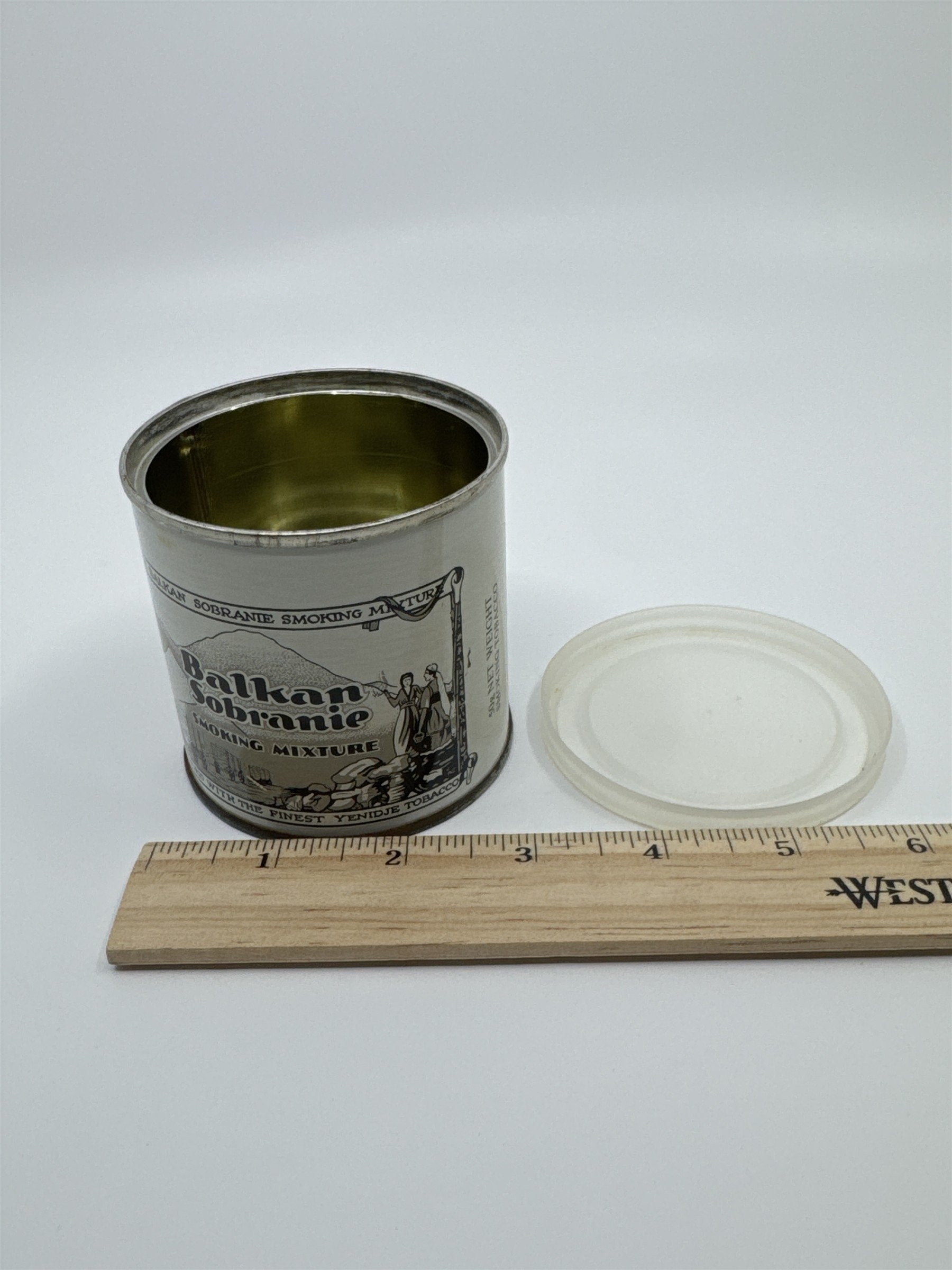 Vintage Balkan Sobrane Smoking Mixture Tobacco Smoking Empty Tobacco Tin