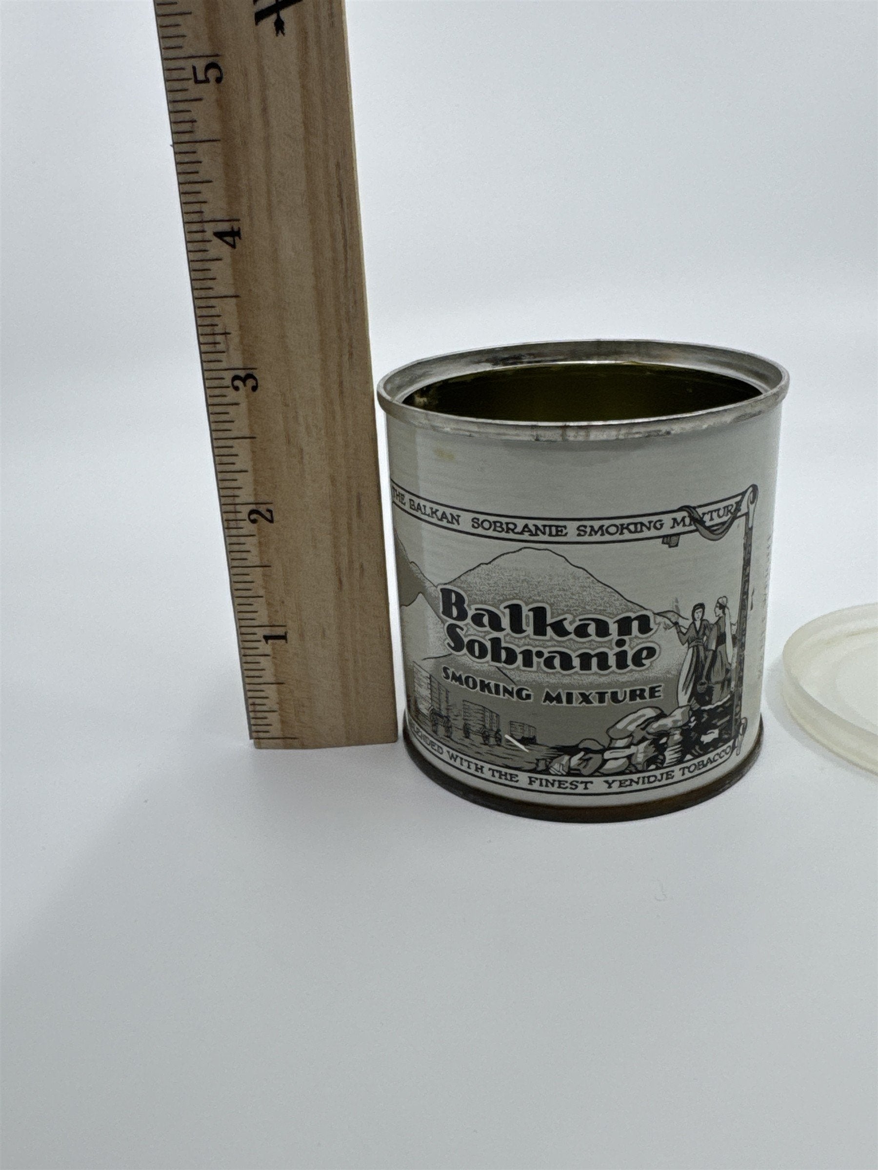 Vintage Balkan Sobrane Smoking Mixture Tobacco Smoking Empty Tobacco Tin