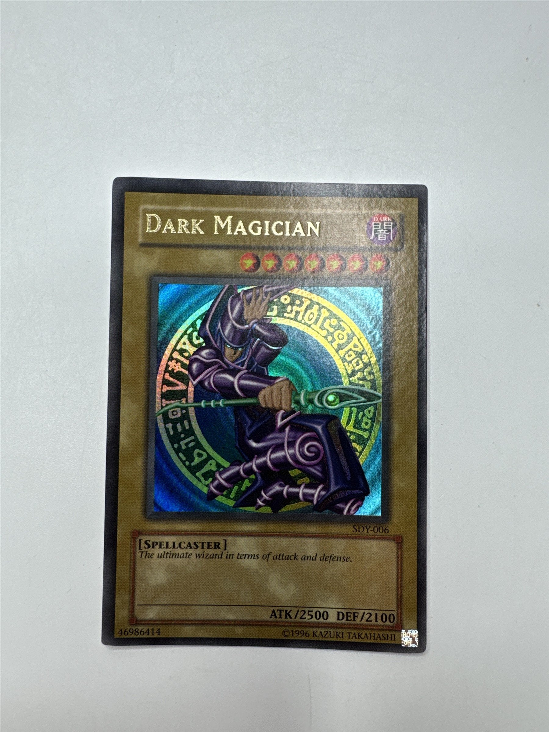 Yu-Gi-Oh! Dark Magician Unlimited Edition SDY-006 Card