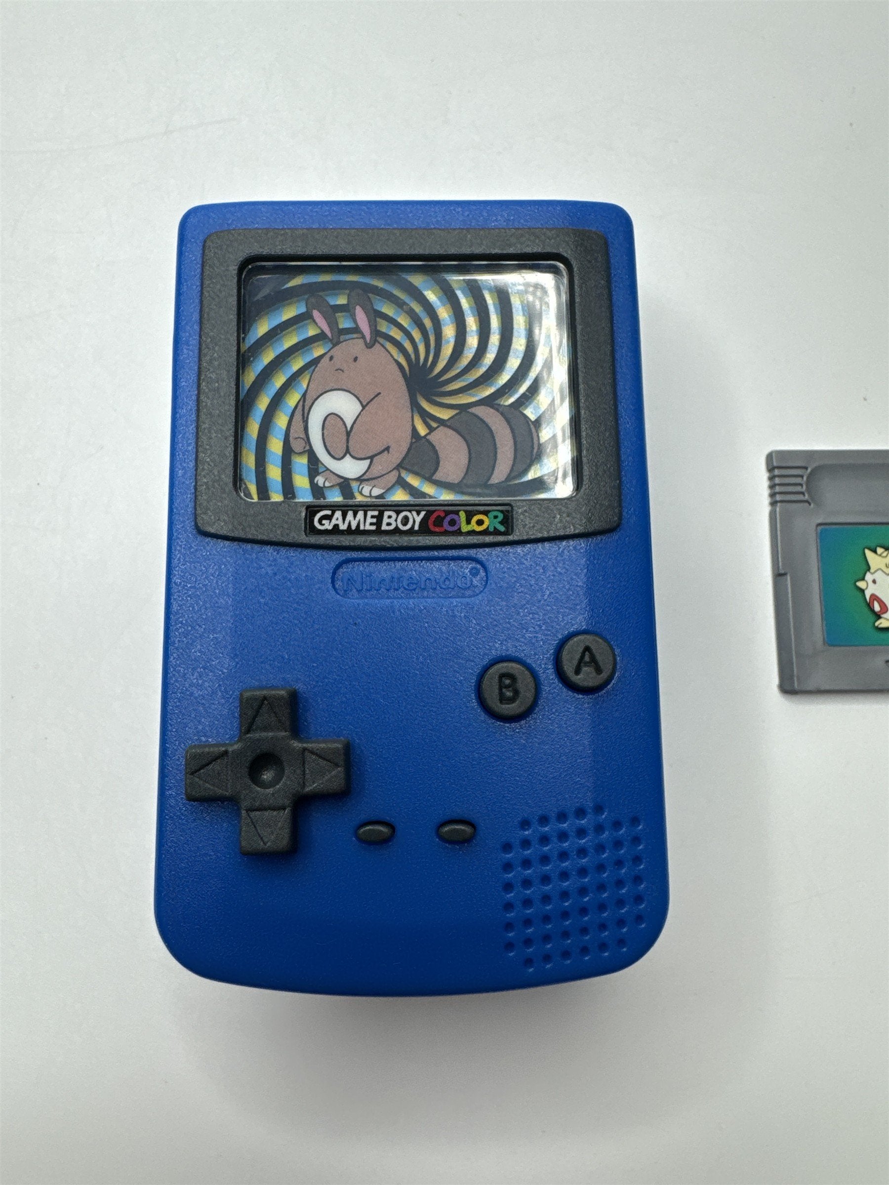 2000 Nintendo Pokemon Game Boy Color Blue Sentret Burger King Kids Meal Toy