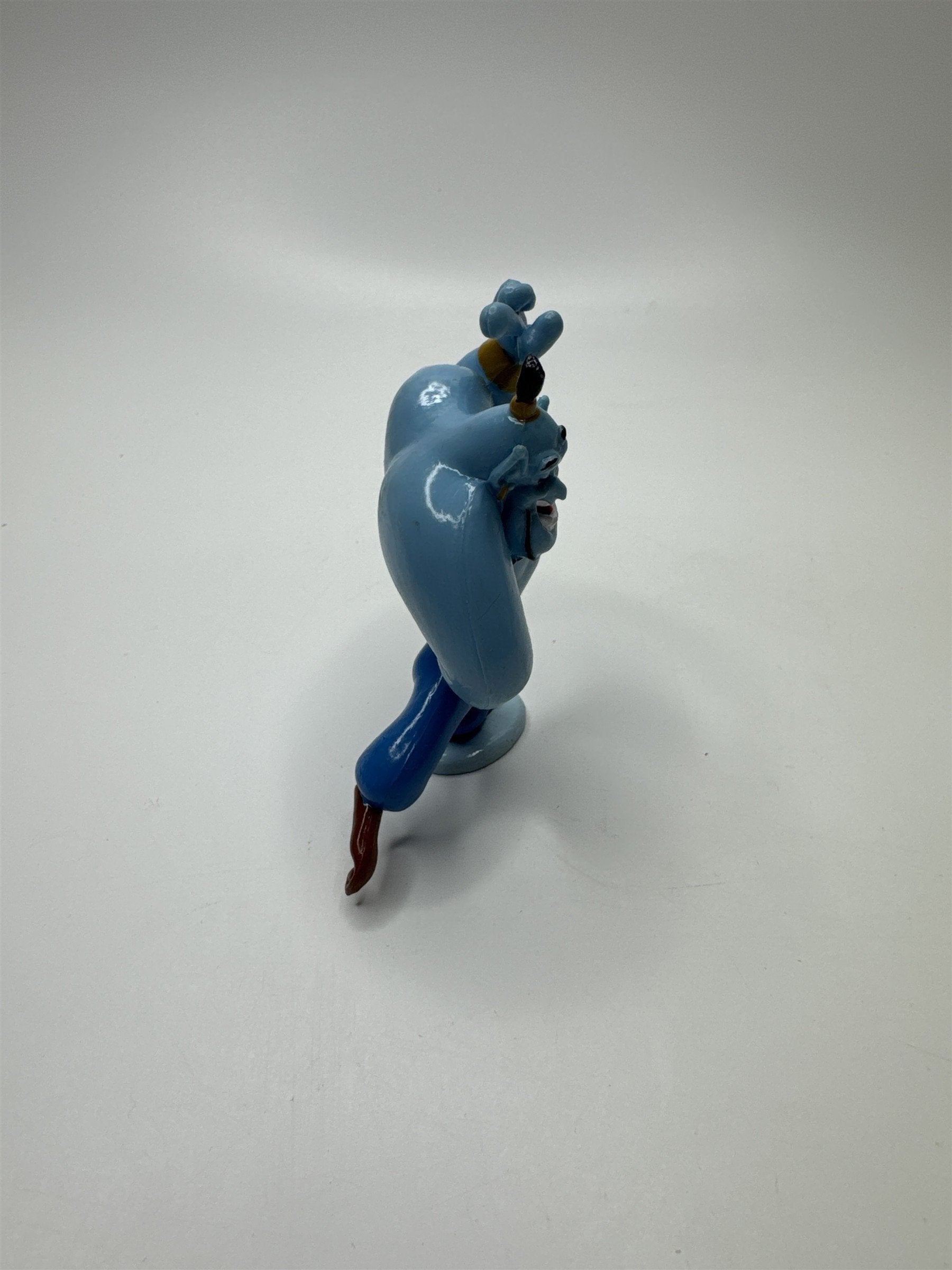 Vintage 1992 Disney Aladdin Genie 3" PVC Action Figure Toy Magic Wishes Genie