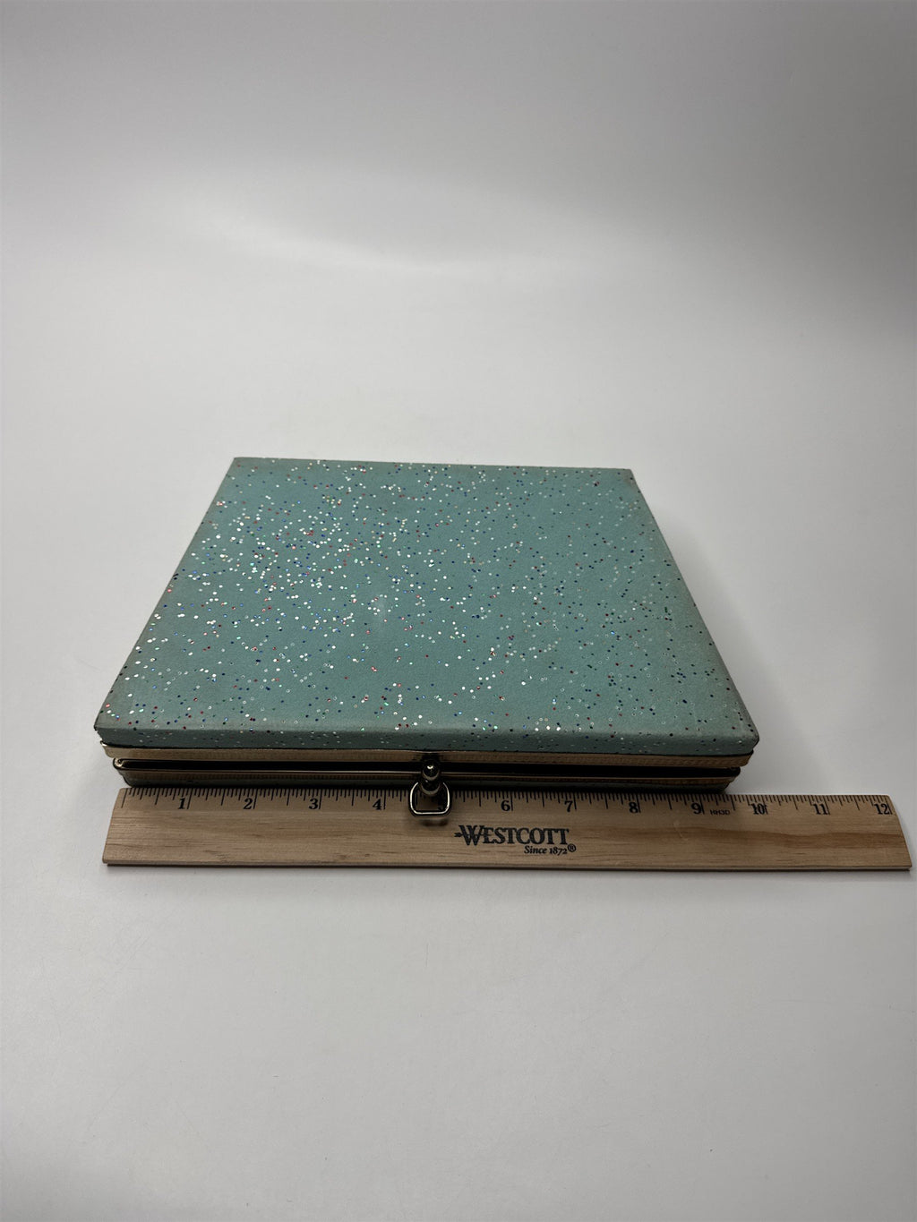 Vintage Norman Watch Co. Canal Street New York Watch Box Sparkling Glitter