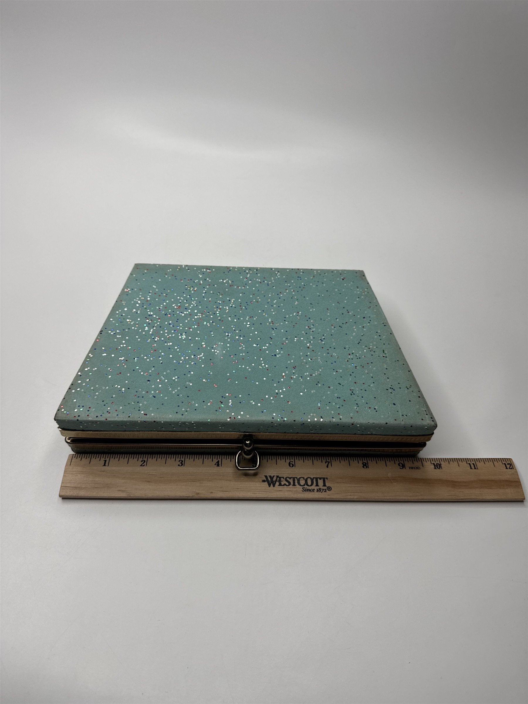 Vintage Norman Watch Co. Canal Street New York Watch Box Sparkling Glitter