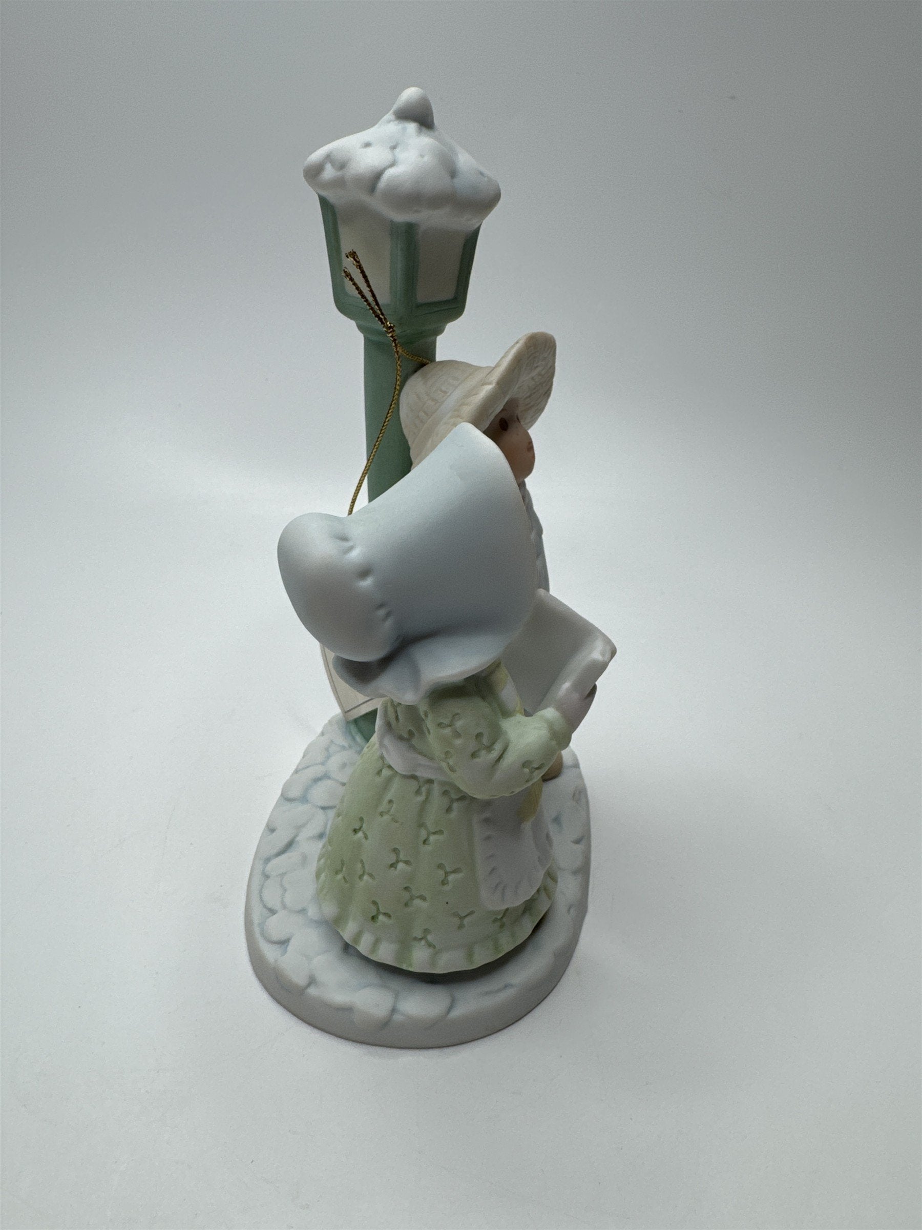Vintage 90s HOMCO Circle of Friends Masterpiece JOY TO THE WORLD Lamp Post