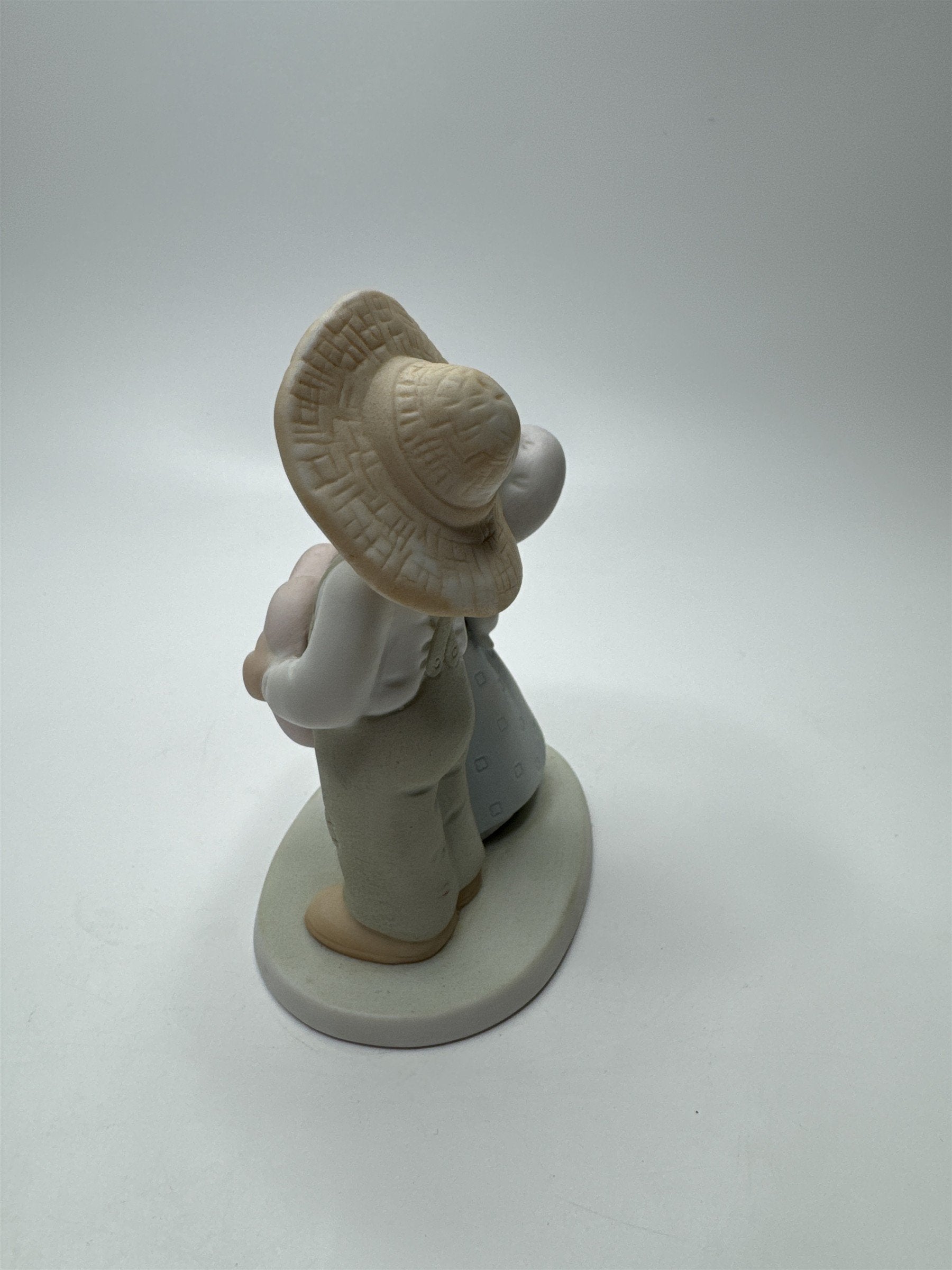 Vintage 90s HOMCO Circle of Friends Masterpiece I Love Jesus Figurine
