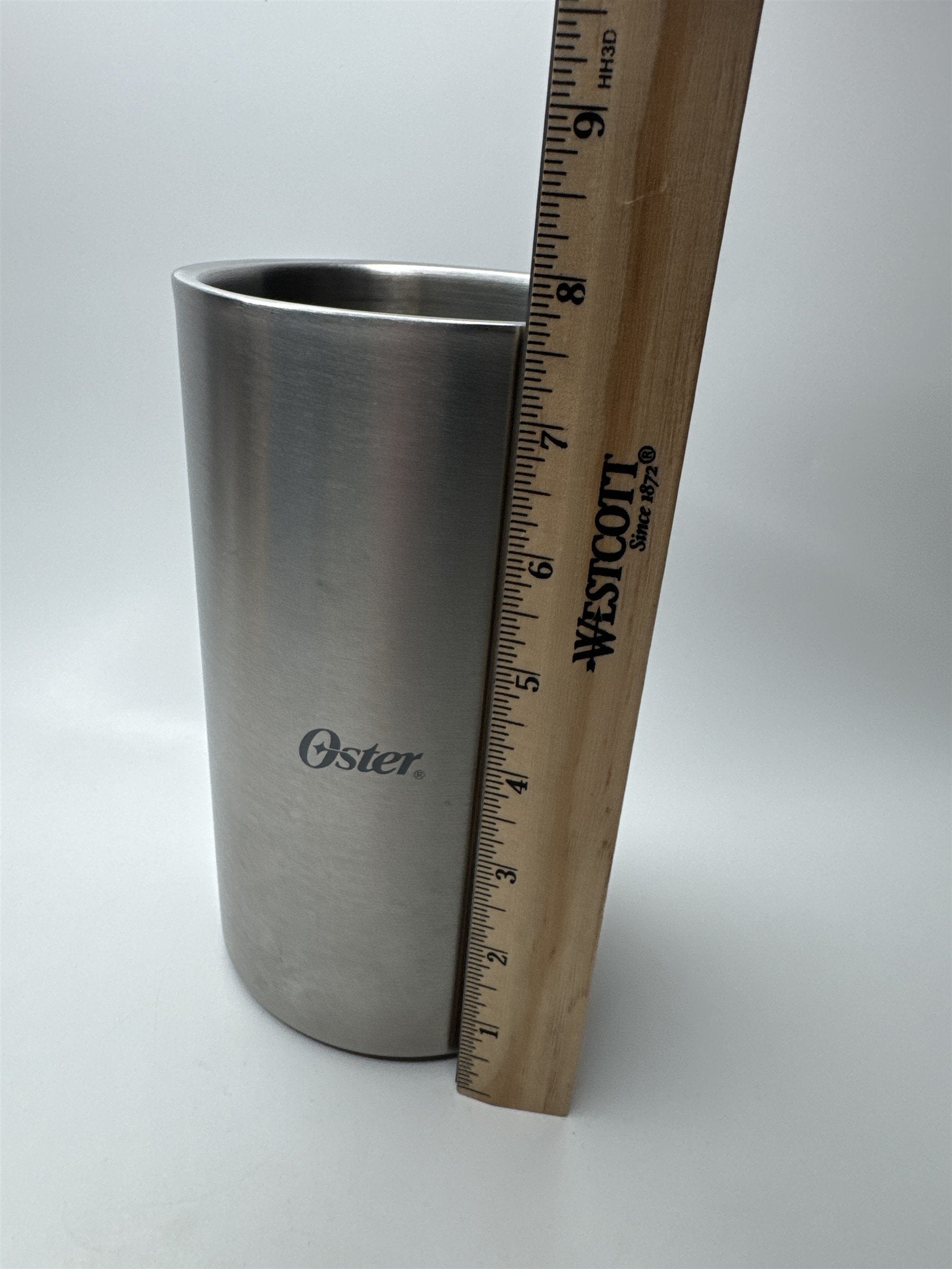 Oster Stainless Steel Double Wall Insulated Wine Bottle Chiller