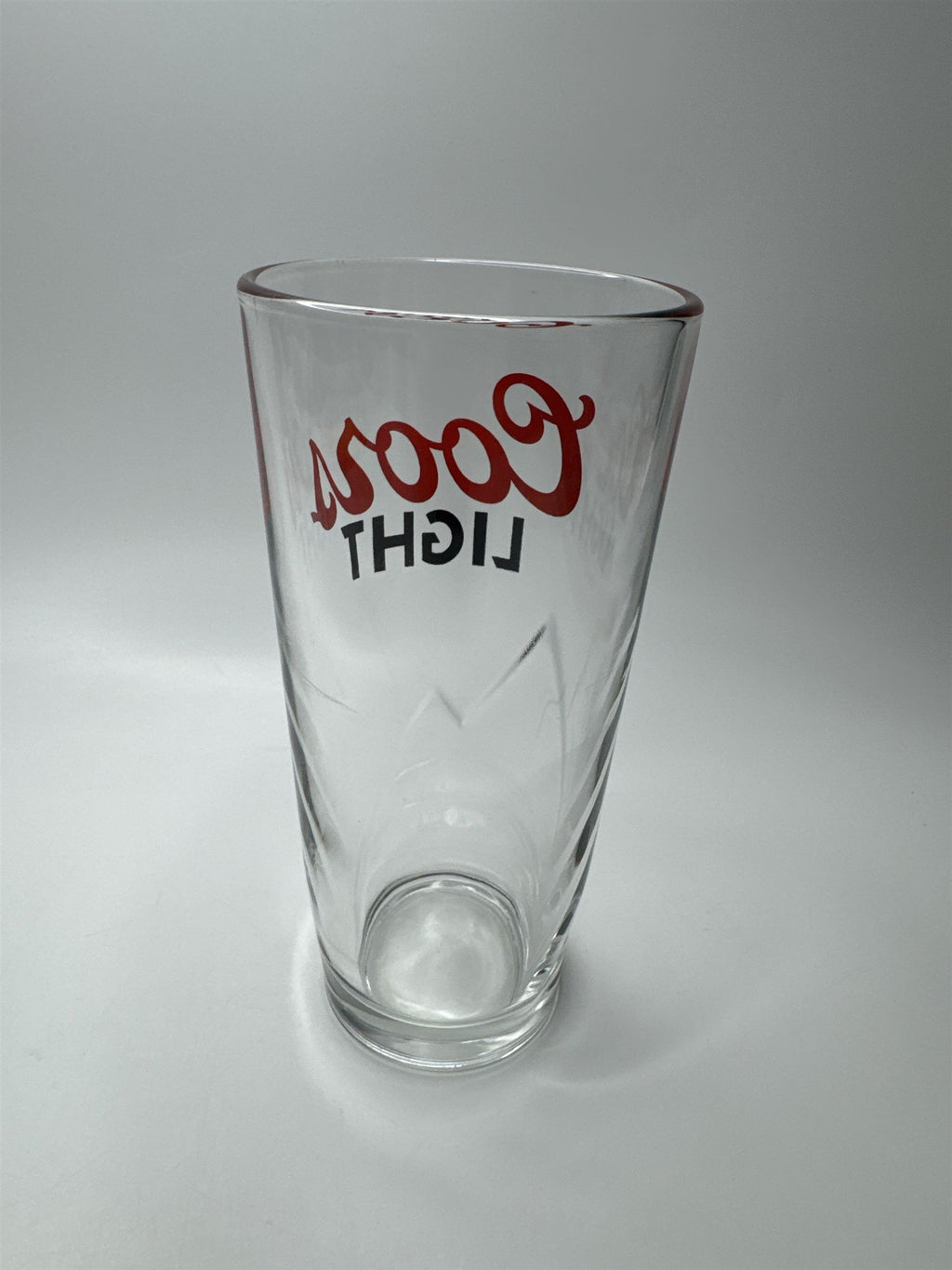 Coors Light Embossed Mountain Logo 16oz Pint Beer Glass Barware