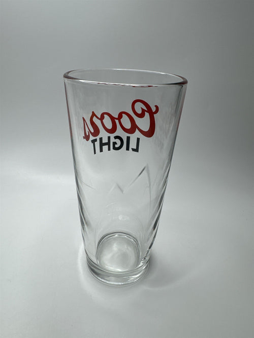 Coors Light Embossed Mountain Logo 16oz Pint Beer Glass Barware