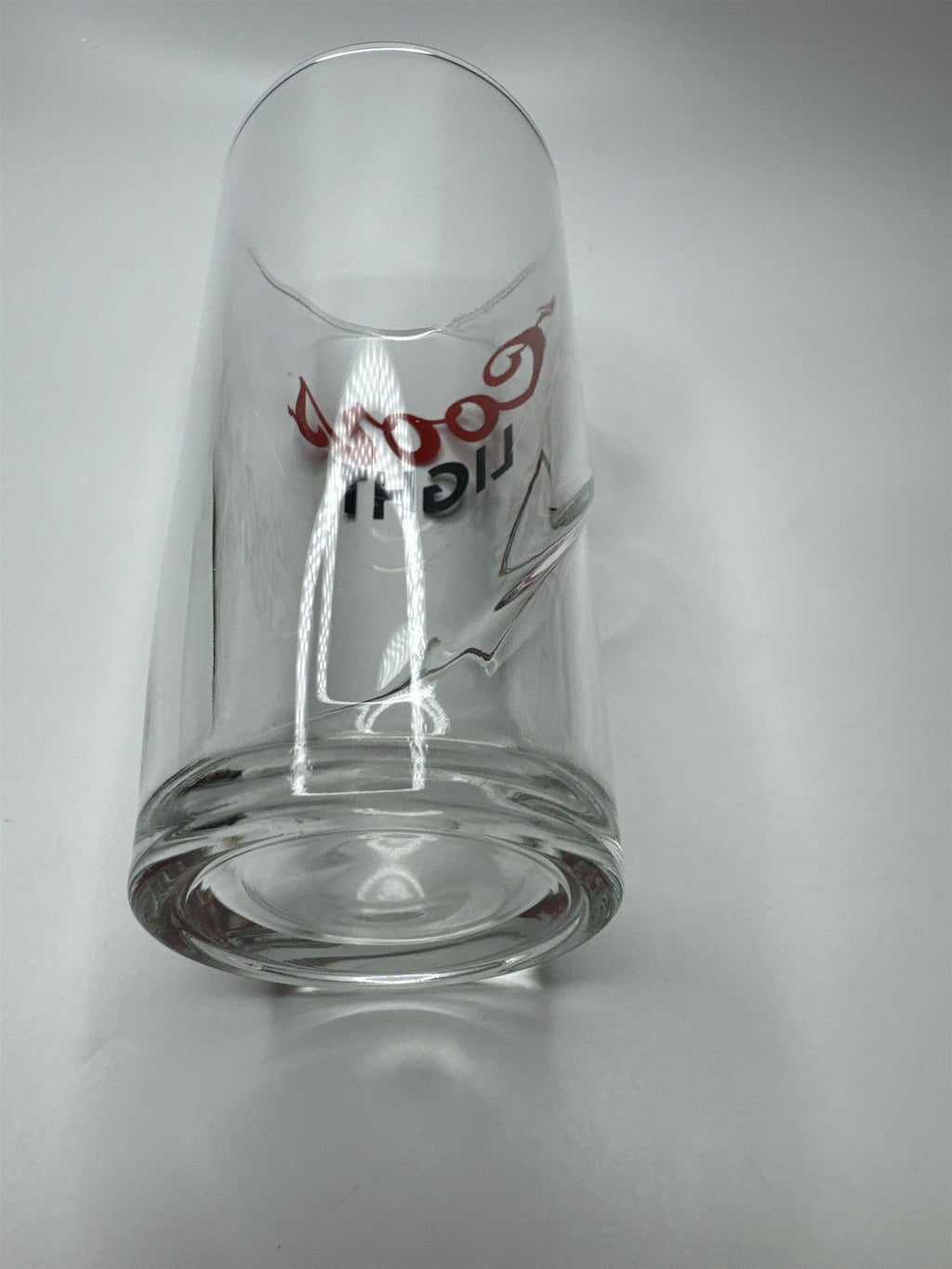 Coors Light Embossed Mountain Logo 16oz Pint Beer Glass Barware
