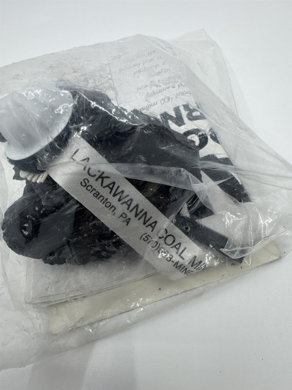 Vintage Lackawanna Coal Mine Scranton, PA Gift Set W/ Black Coal and Pamphlet