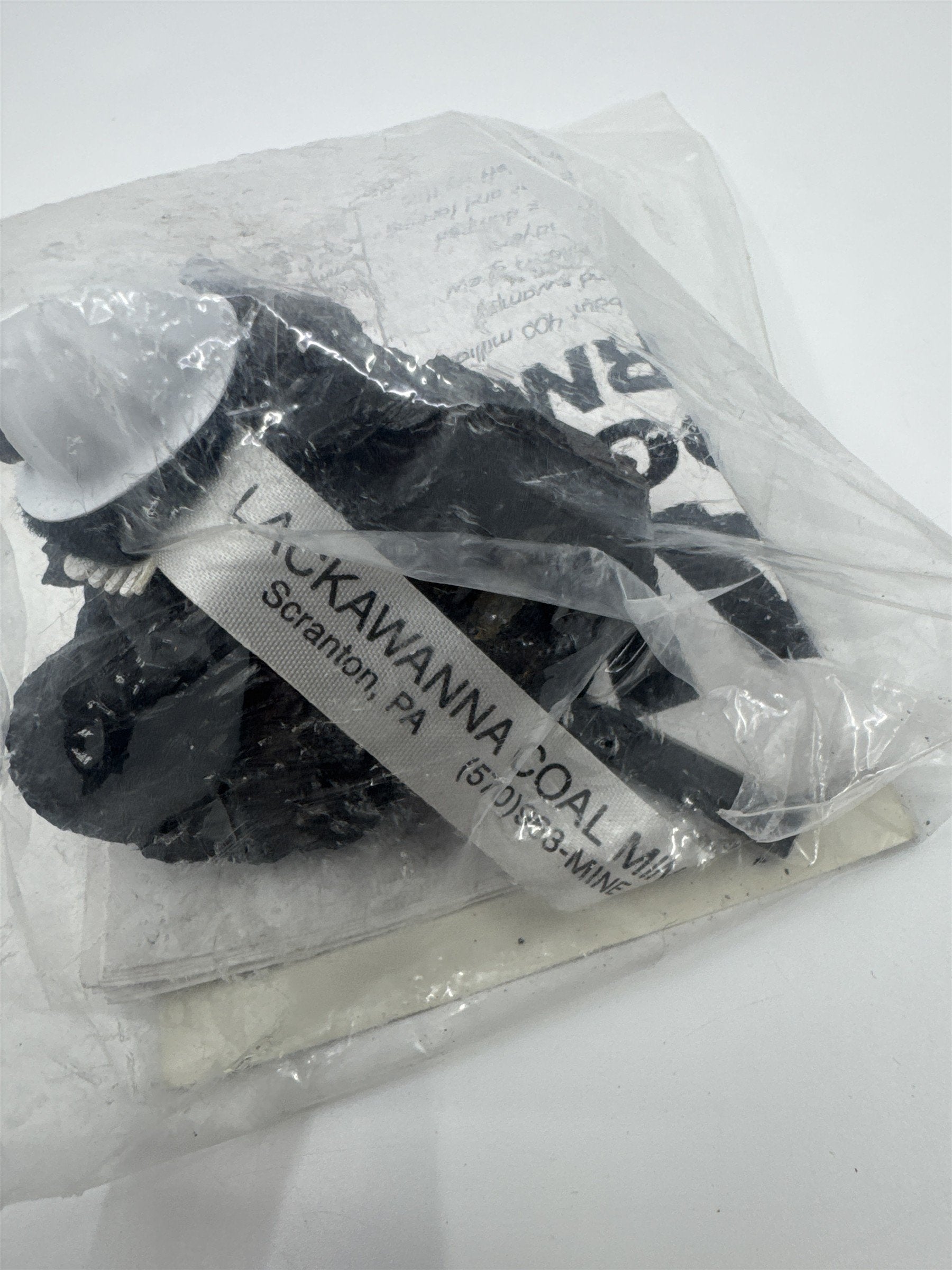 Vintage Lackawanna Coal Mine Scranton, PA Gift Set W/ Black Coal and Pamphlet