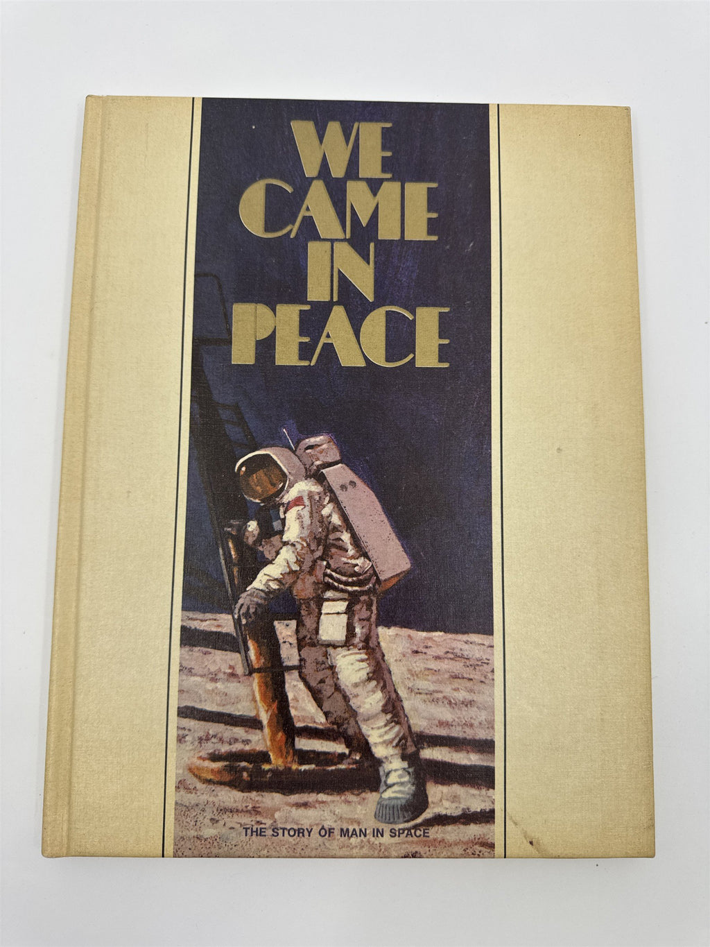 Vintage We Came In Peace The Story of Man In Space 1969 Hardback Golf Book
