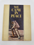Vintage We Came In Peace The Story of Man In Space 1969 Hardback Golf Book