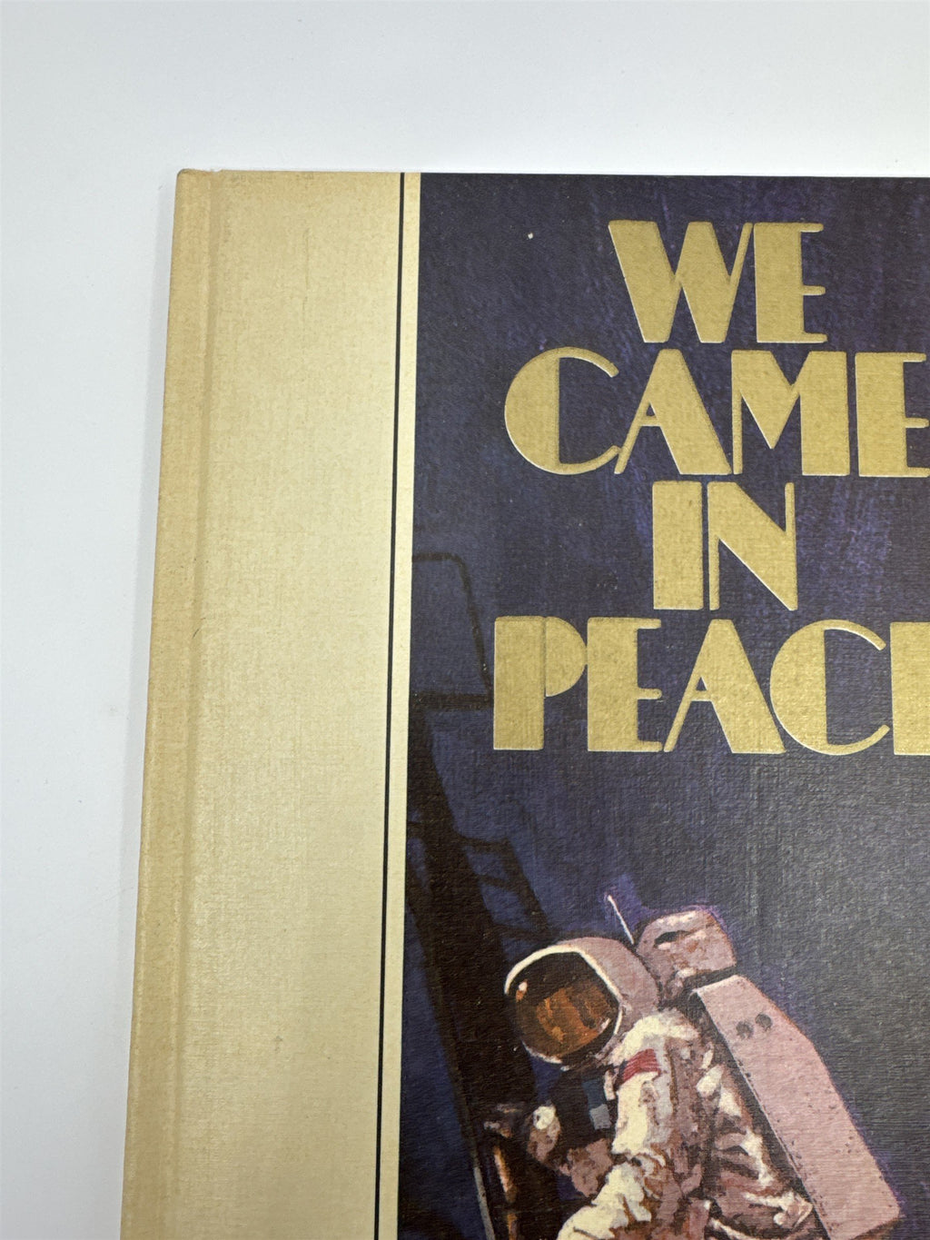 Vintage We Came In Peace The Story of Man In Space 1969 Hardback Golf Book
