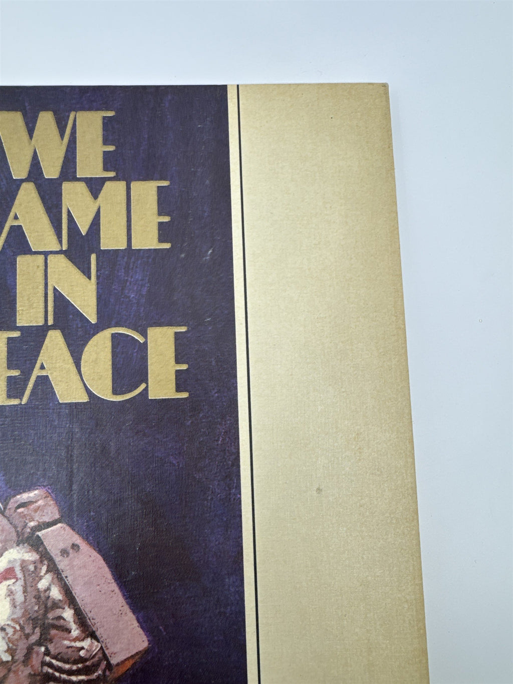 Vintage We Came In Peace The Story of Man In Space 1969 Hardback Golf Book