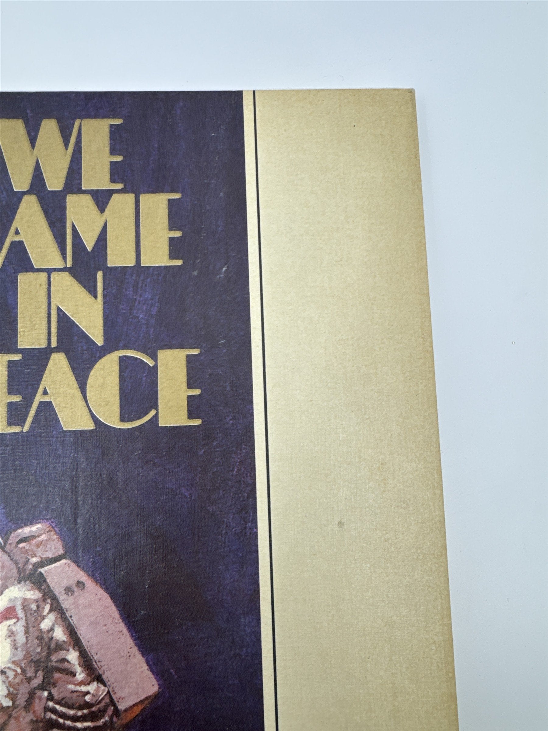 Vintage We Came In Peace The Story of Man In Space 1969 Hardback Golf Book