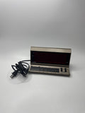 Vintage 90s Sunbeam Electric Digital Alarm Clock /w Snooze Red LED Model WE38