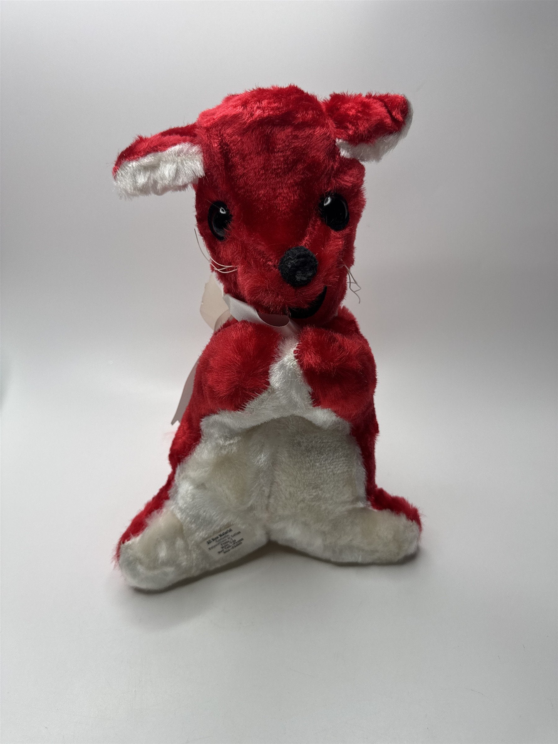 Vintage Red Fox Plushie Figure All New Material PA Collectible Toy