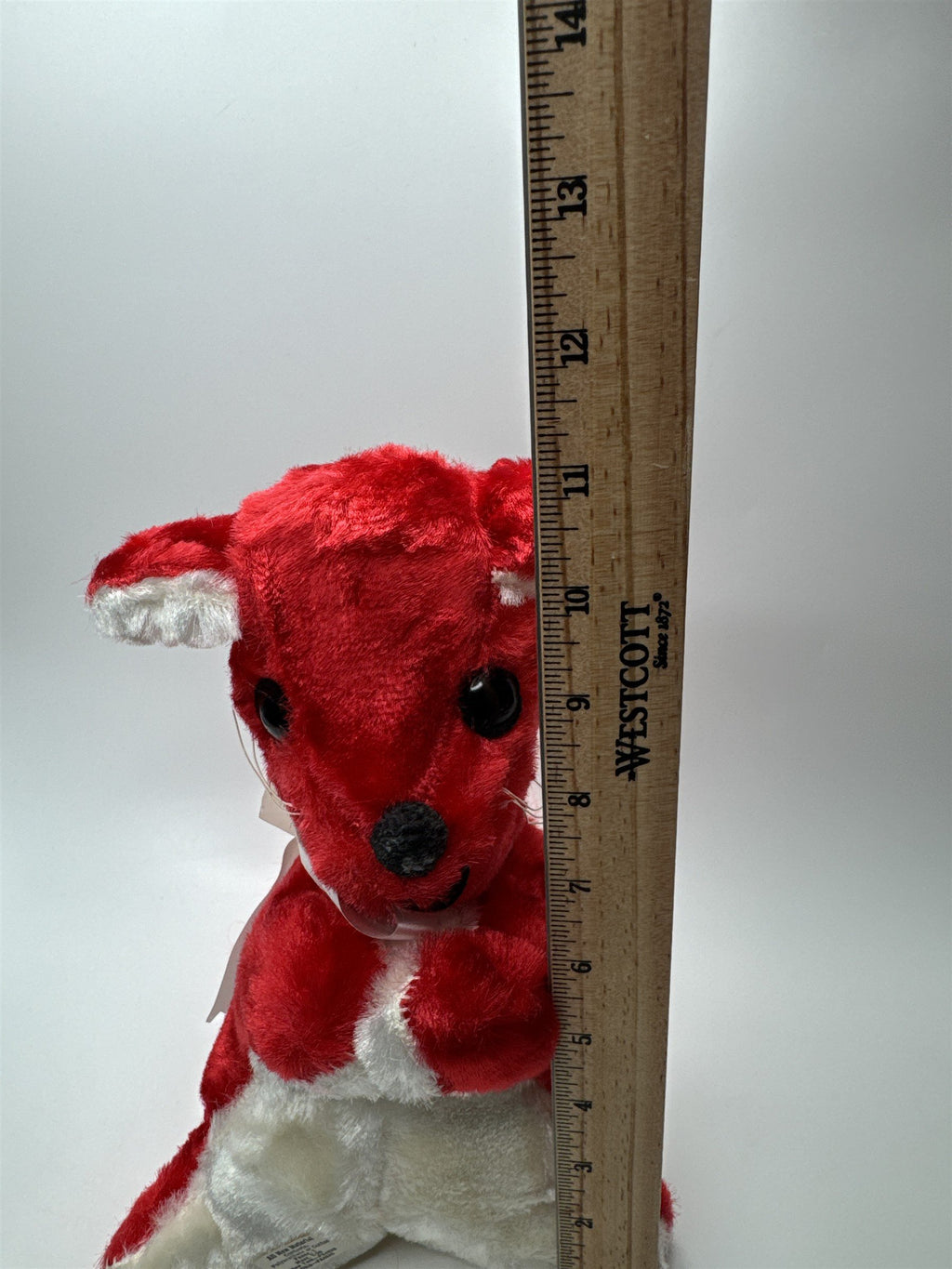 Vintage Red Fox Plushie Figure All New Material PA Collectible Toy