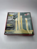 Vintage Timco 3 Light Electric Window Candolier Candlesticks (Needs Bulbs)