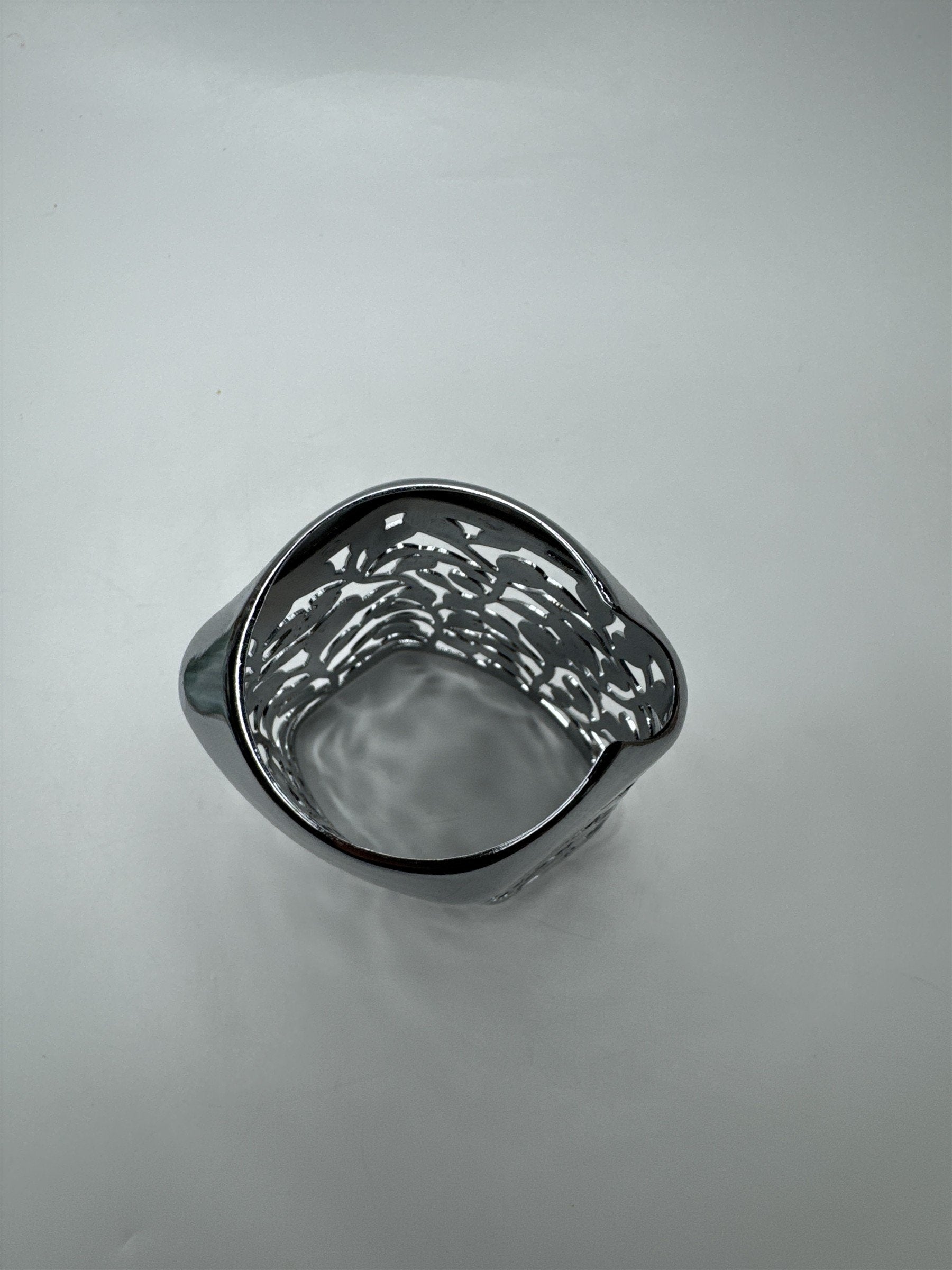 Silver Toned Floral Hand Soap Cover Bath & Body Works