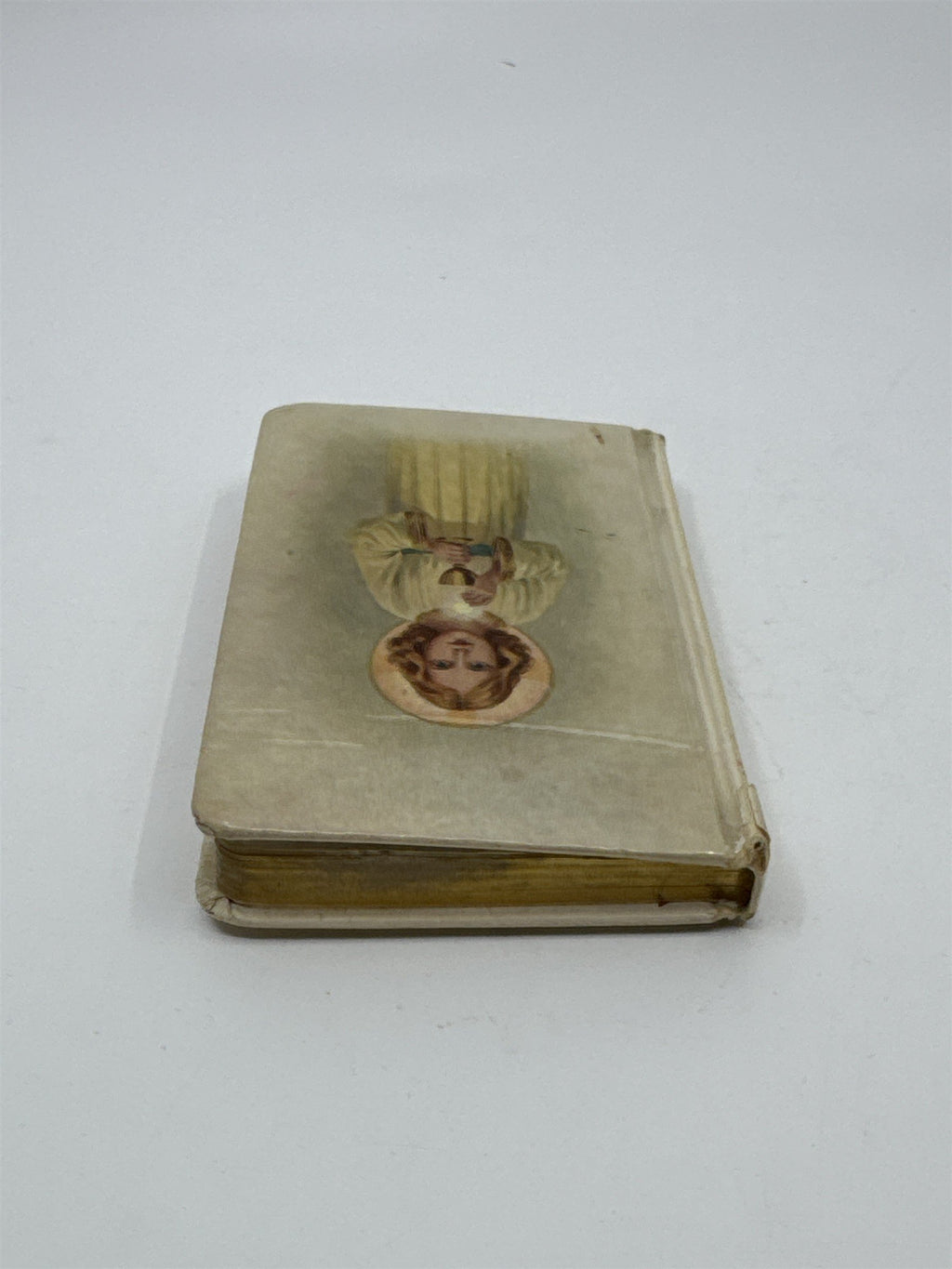 Vintage Small Prayer Book Religious Prayer Book W/ Young Child On Cover