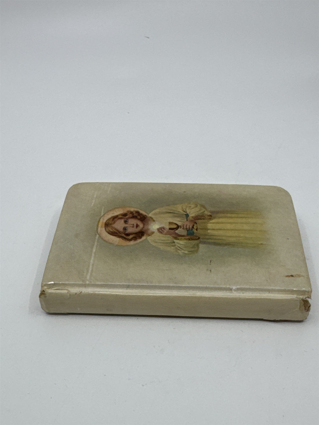 Vintage Small Prayer Book Religious Prayer Book W/ Young Child On Cover