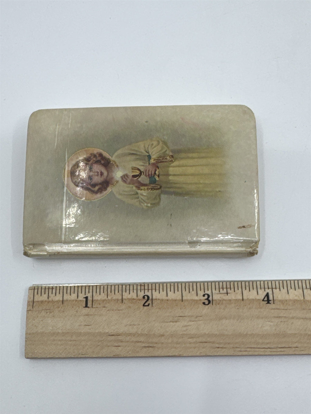Vintage Small Prayer Book Religious Prayer Book W/ Young Child On Cover