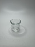 Vintage Glasco Eye Wash Cup Eyewash Clear Round Base Glass Medical Optical