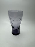 Coca Cola Purple Amethyst Glass 6" Tall Drinking Glass McDonalds Promo Vintage