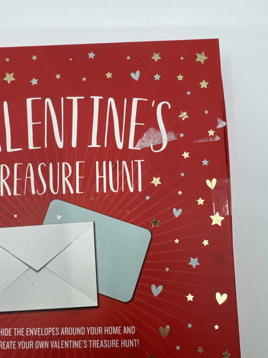 Valentine's Day Couple's Treasure Hunt Romantic Envelope Hiding Game
