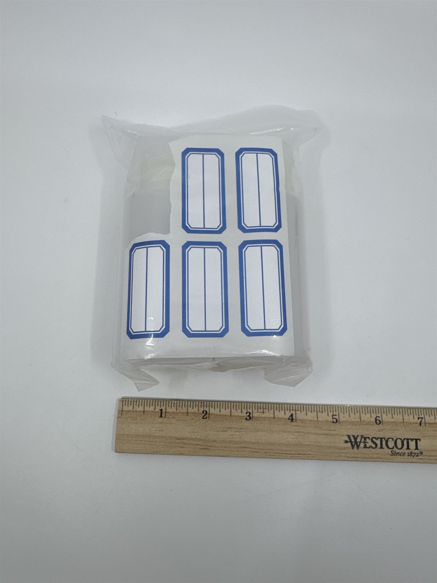 Set of Two Empty Refillable Push-Down Pump Plastic Bottles W/ Labels
