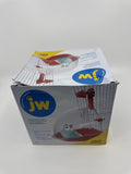 JW Insight Birdbath For Parakeets and Similarly Sized Birds Red Attachable Bath