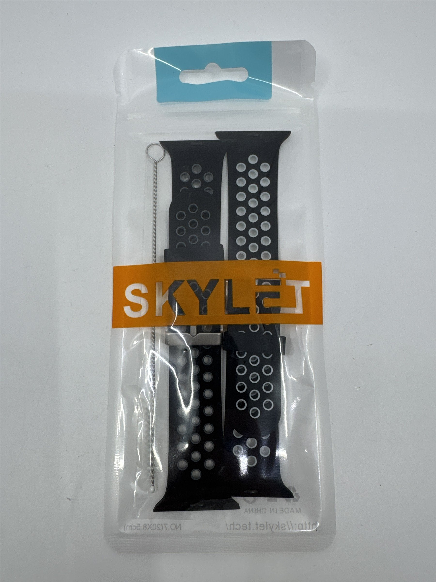 Skylet Sport Black And White And Black and Grey Apple Watch Bands 38mm/40mm NEW