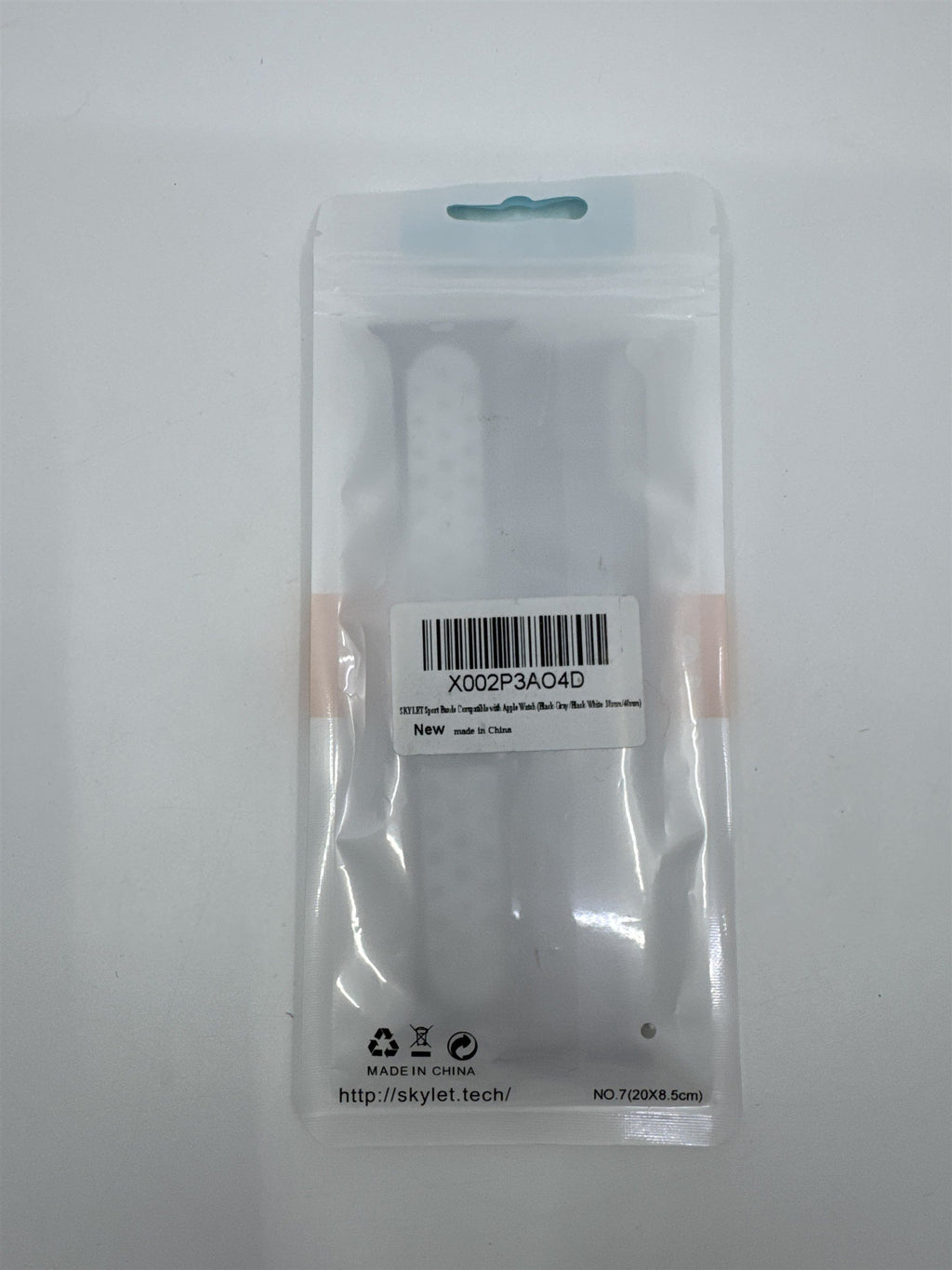 Skylet Sport Black And White And Black and Grey Apple Watch Bands 38mm/40mm NEW