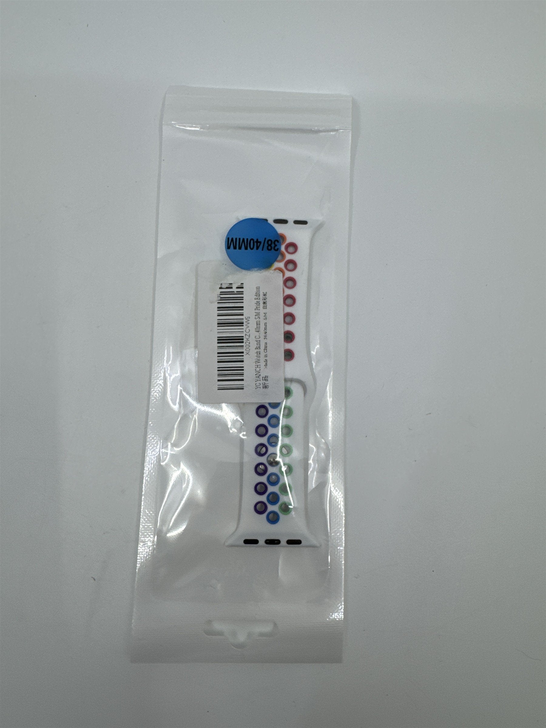 White Rainbow Pride Edition Apple Watch Band S/M 38mm/40mm NEW