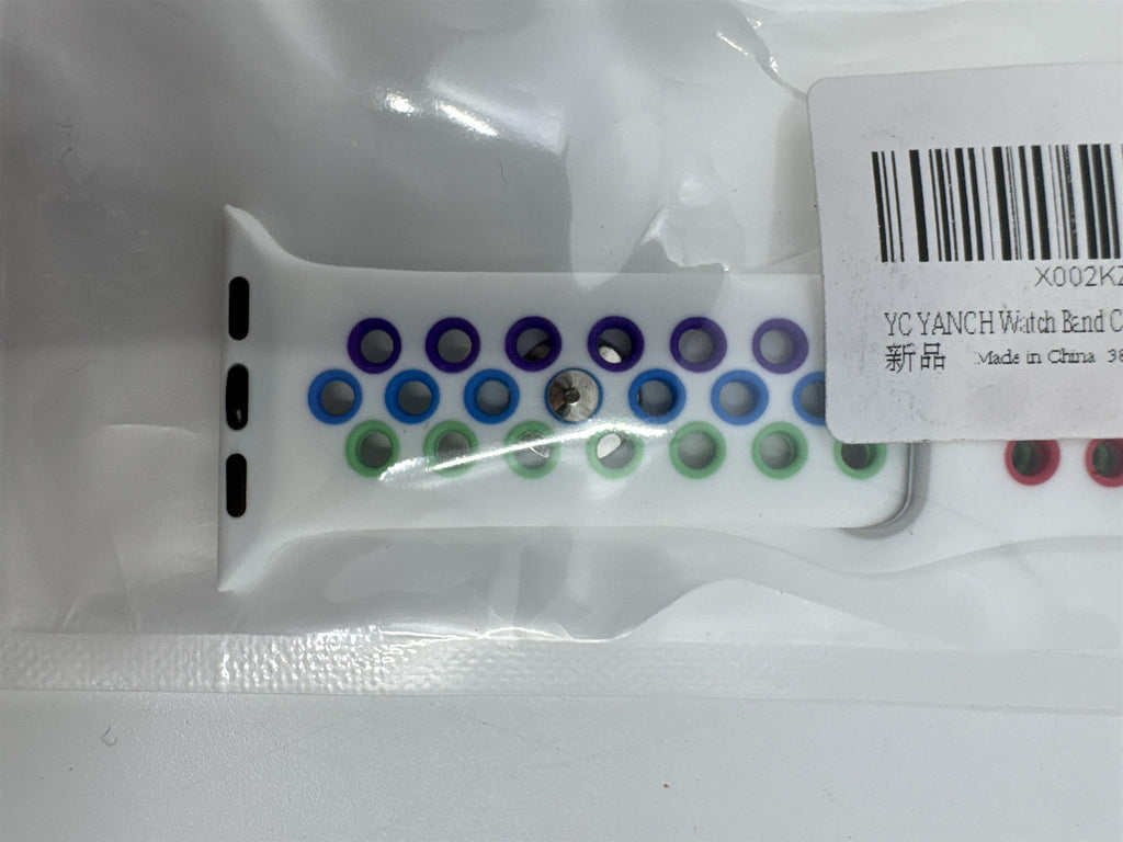 White Rainbow Pride Edition Apple Watch Band S/M 38mm/40mm NEW