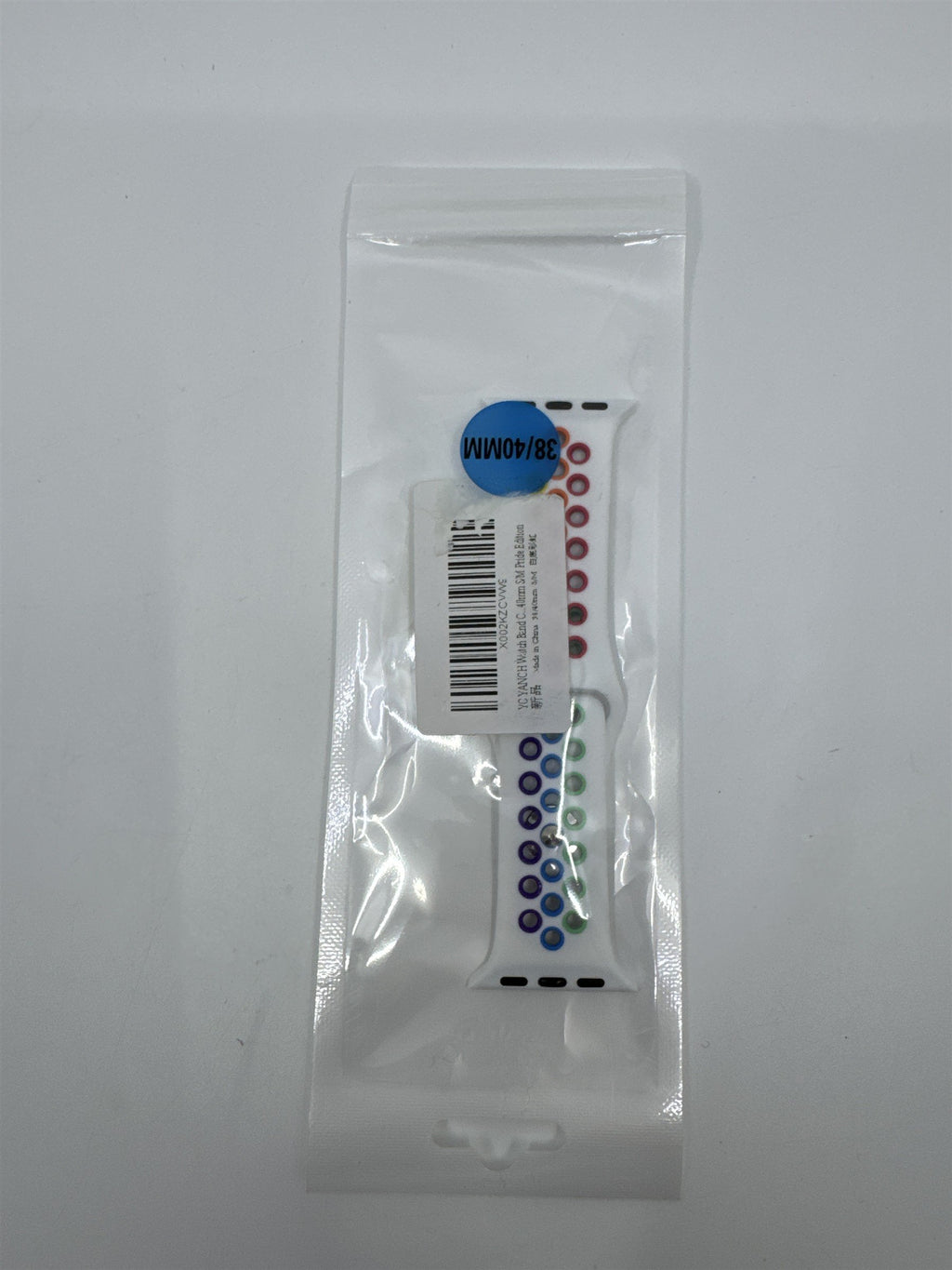 White Rainbow Pride Edition Apple Watch Band S/M 38mm/40mm NEW