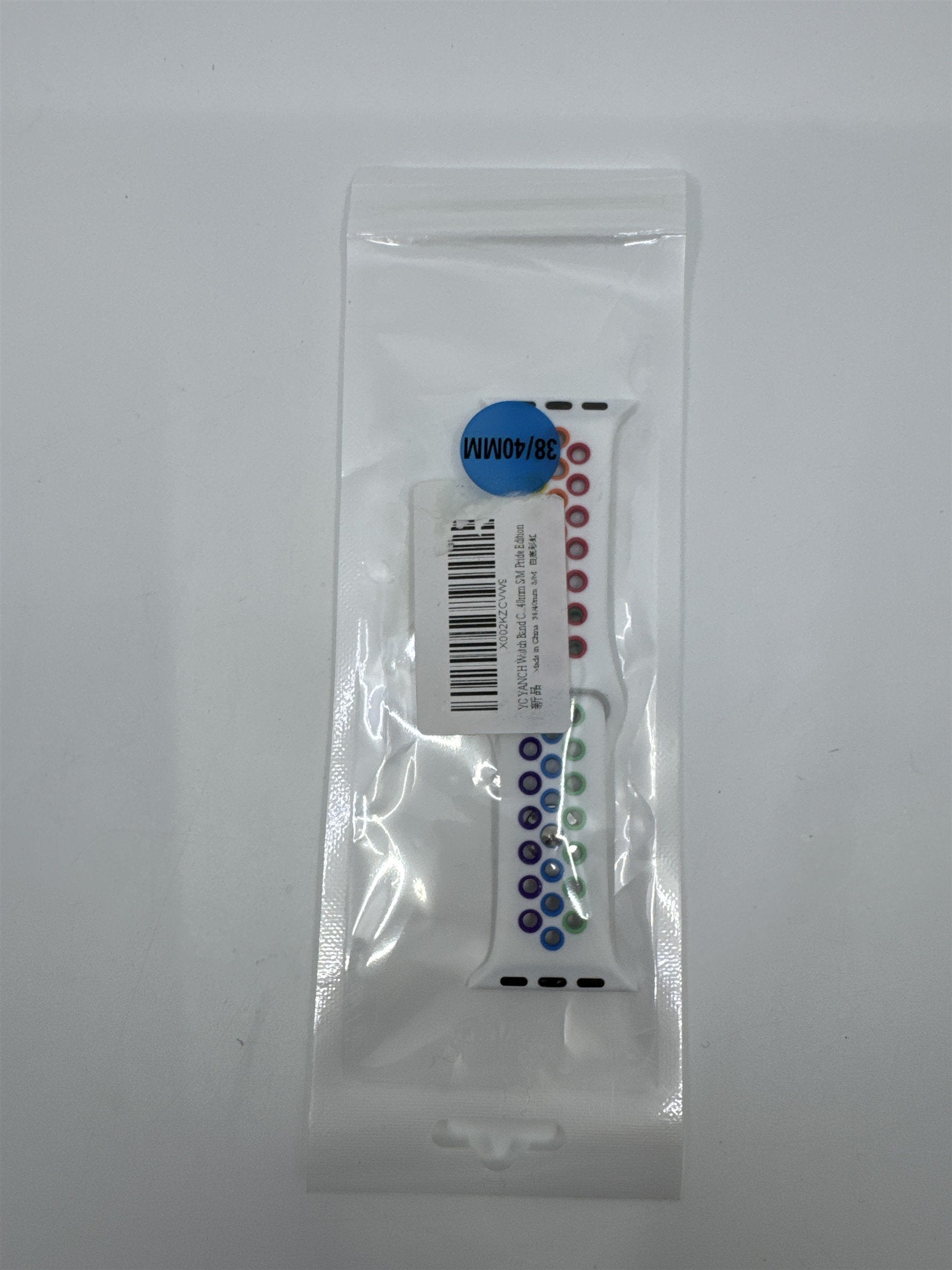 White Rainbow Pride Edition Apple Watch Band S/M 38mm/40mm NEW