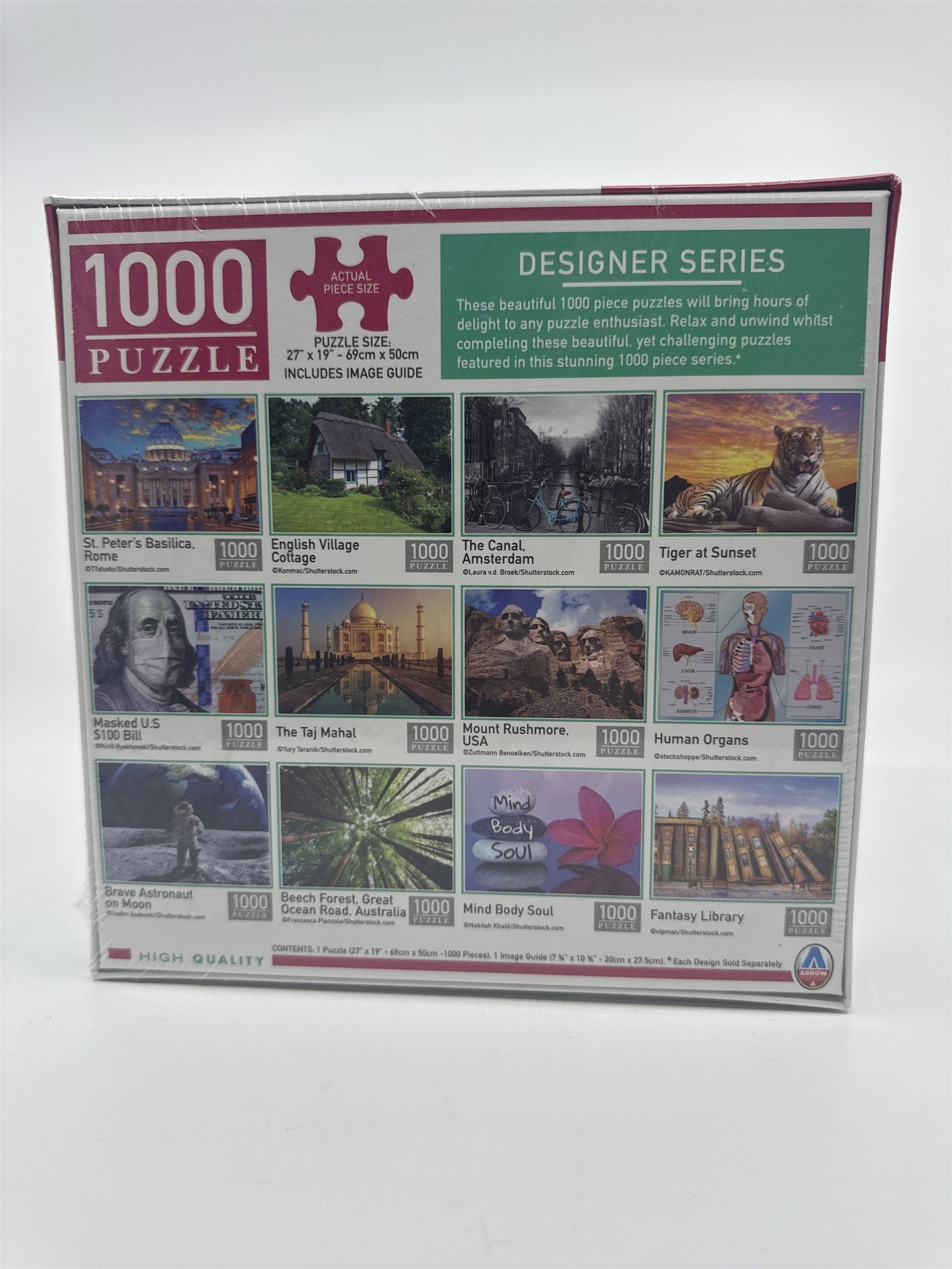 Arrow 1000 Piece Beech Forest, Great Ocean Road, Australia Puzzle New Sealed