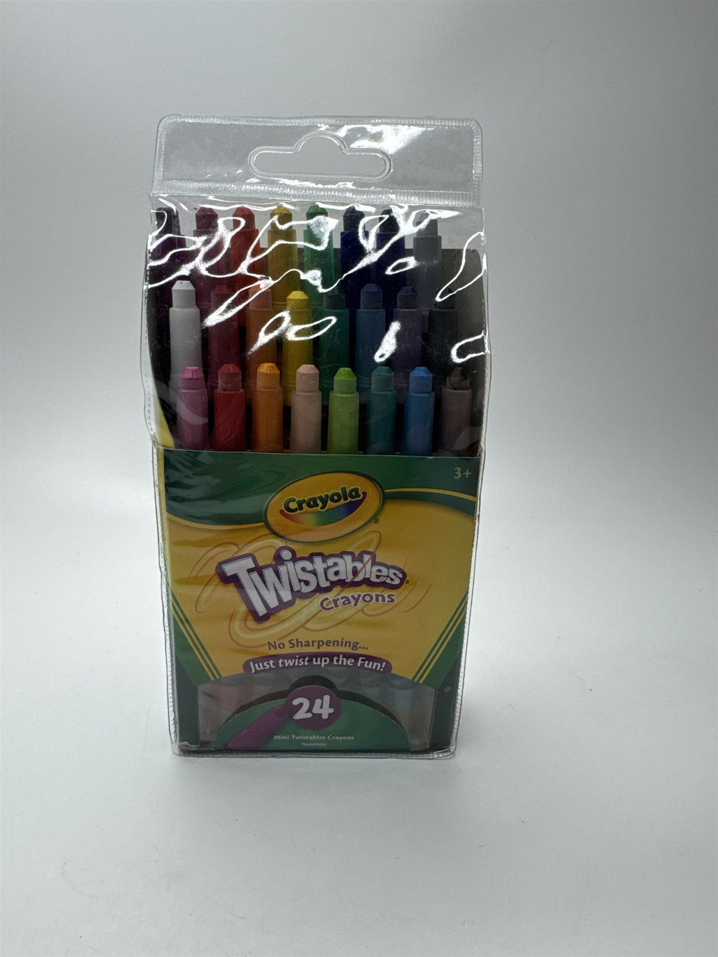 Crayola 2012 Set of 24 Twistables Twist Crayons (No Sharpening) DANDELION NOS