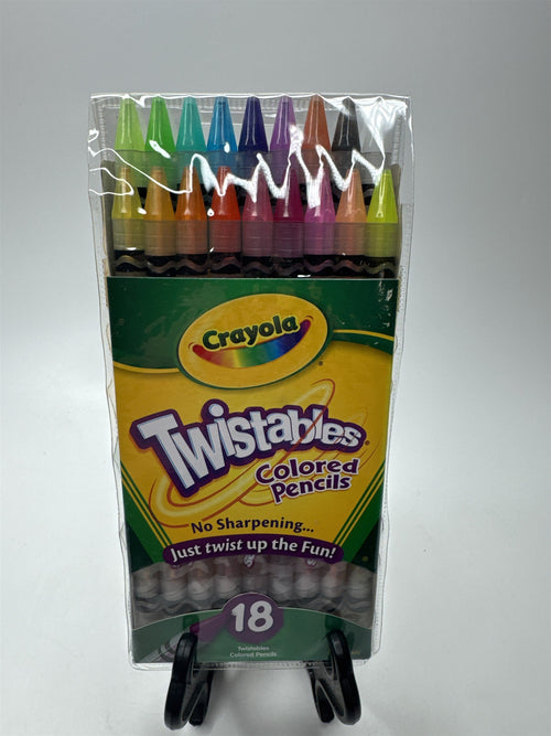 Crayola Twistables Nontoxic Colored Pencils Twist Up Assorted Colors No Sharpen