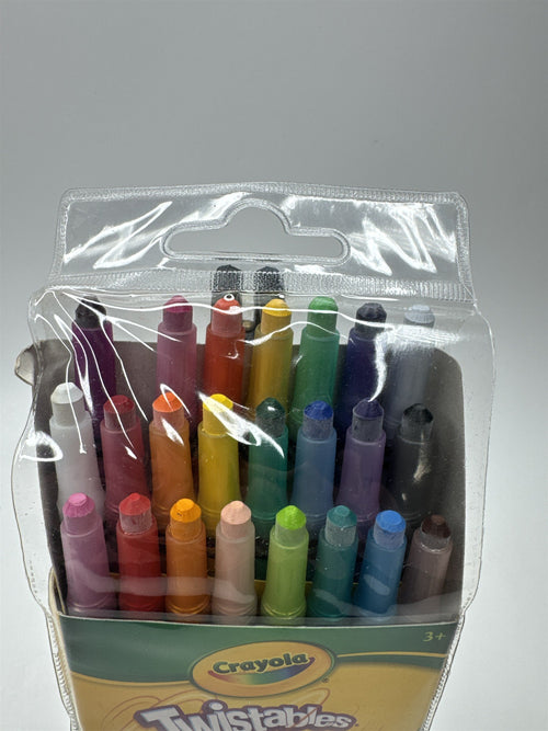 Crayola 2012 Set of 23 Twistables Twist Crayons (No Sharpening) DANDELION OPEN